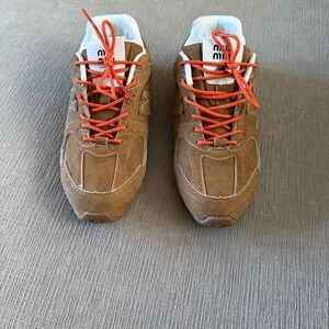New Balance Brown and Orange Women's Sneakers